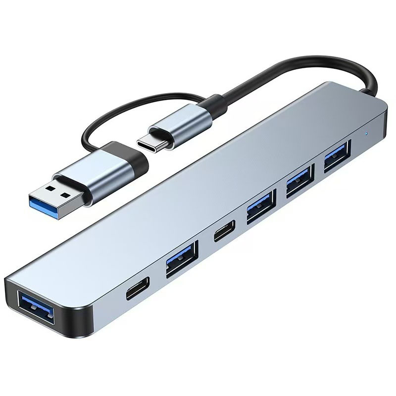 5/7/8 Ports USB A C Hub Concen - огляд і ціна Usb Hub 7 Port
