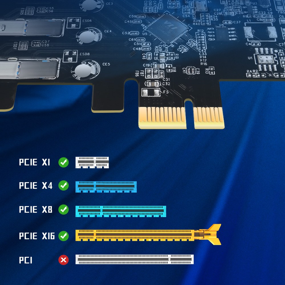 MAIWO USB 3.0 PCI-E Expansion  - огляд і ціна Usb Hub 7 Port