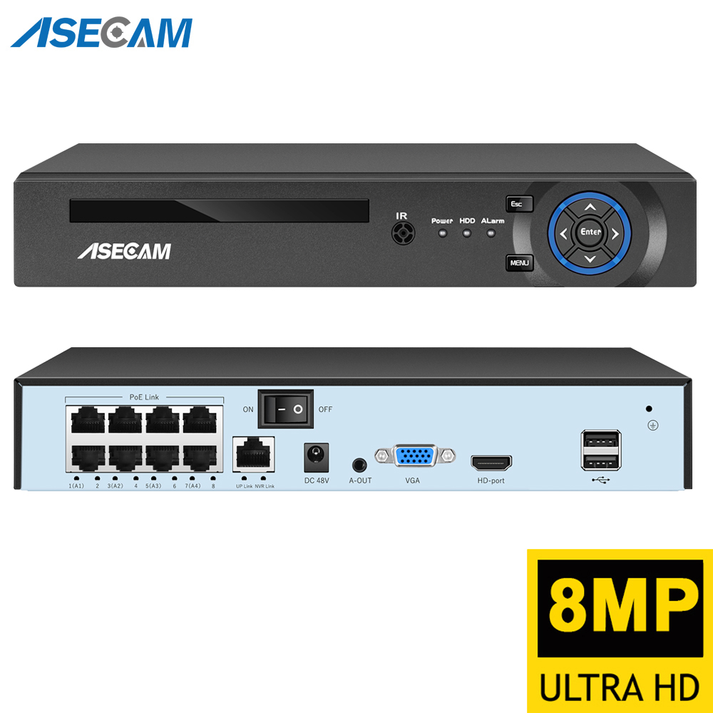 Super 8MP POE NVR Video Record - огляд і ціна Usb Hub 7 Port