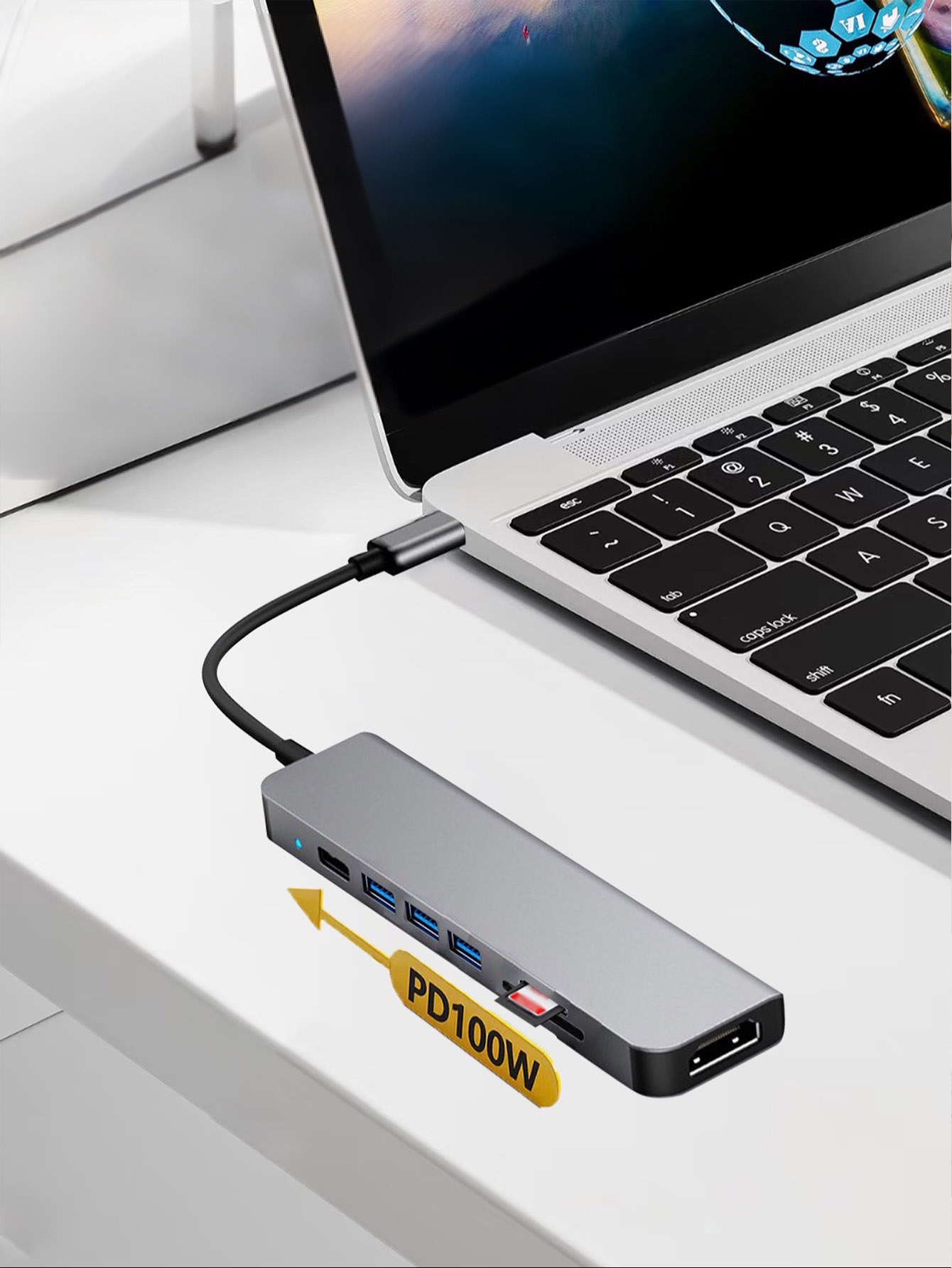 Cross-border 7-in-1 USB Hub wi - огляд і ціна Usb Hub 7 Port