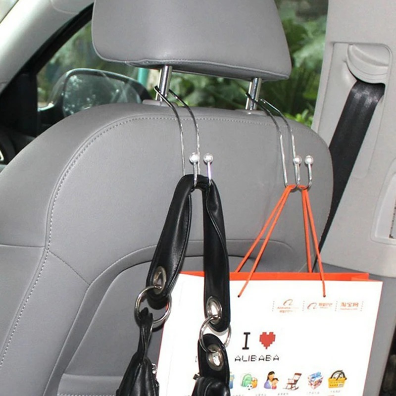 2pc/set Metal Car Seat Hook Au - огляд і ціна Useful Tech Accessories