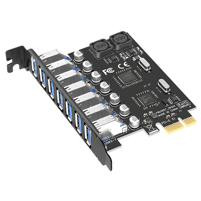 NEW 2026 7 Port USB 3.2 Gen1 E - огляд і ціна Usb Hub 7 Port