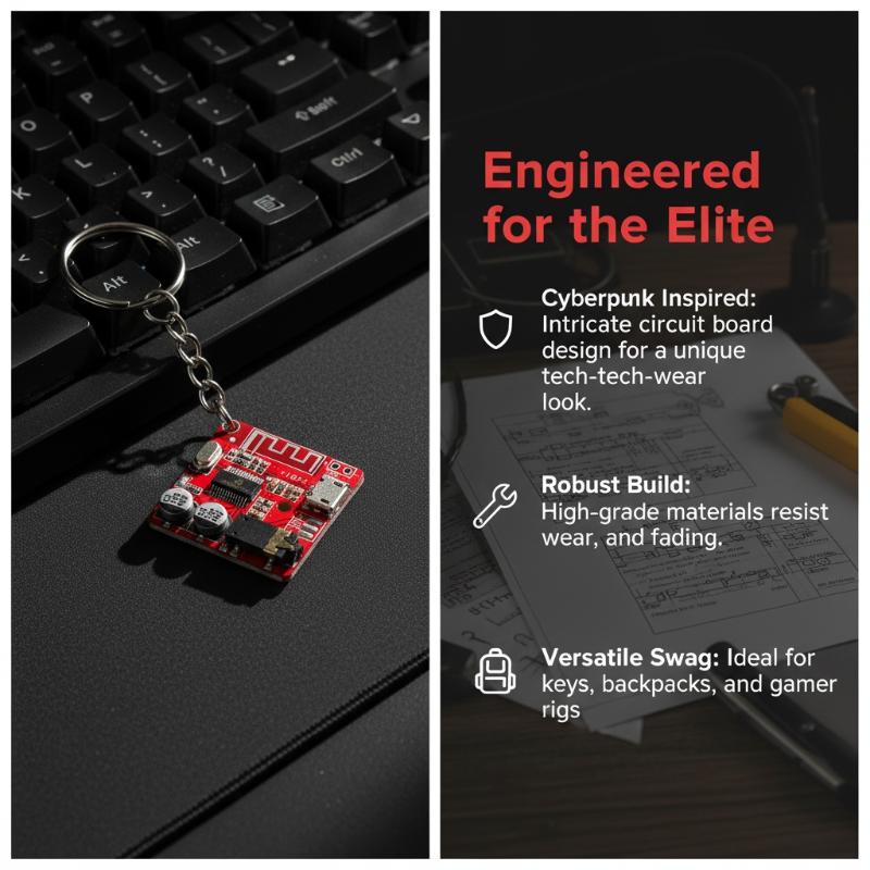 Circuit Board Keychain Minimal - огляд і ціна Jet Tech Accessories