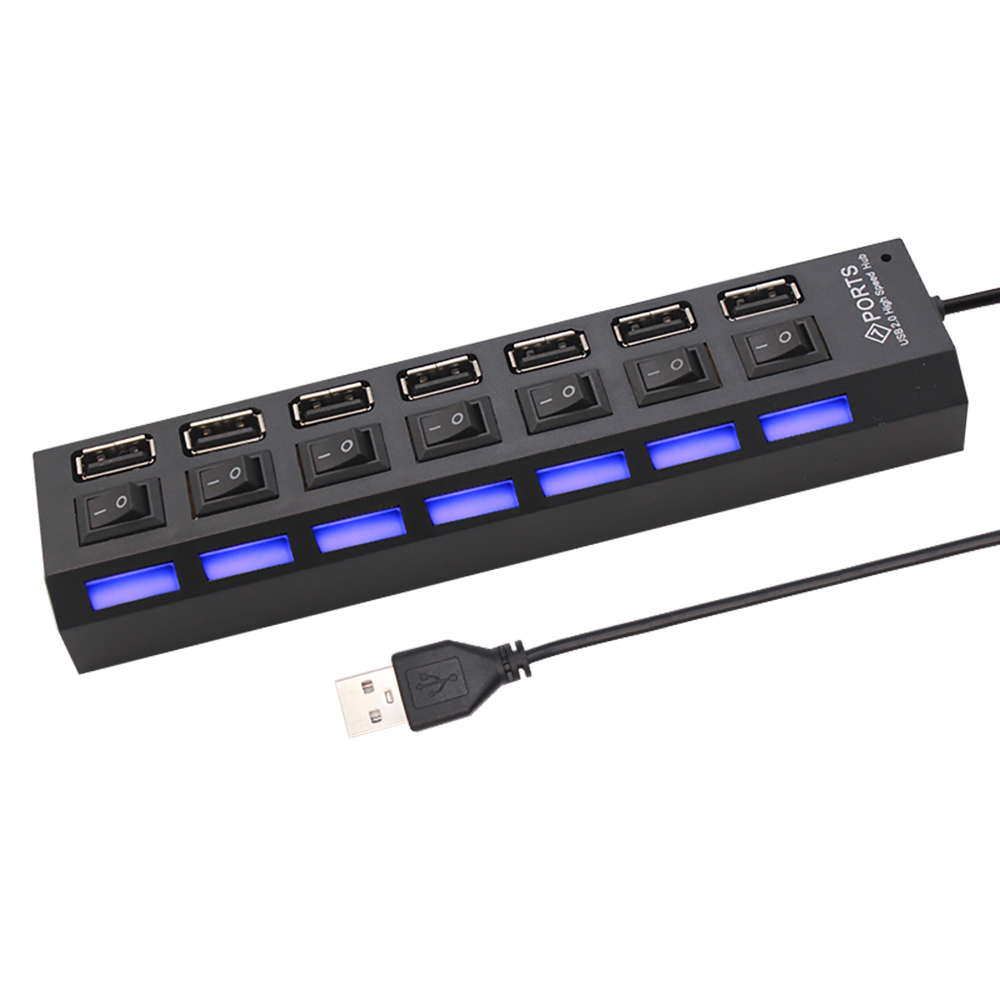 USB 2.0 Hub USB High Speed Spl - огляд і ціна Usb Hub 7 Port